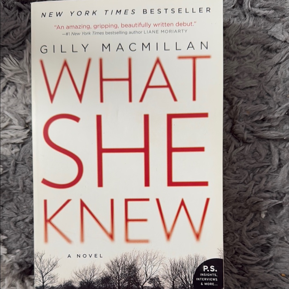 What She Knew Novel